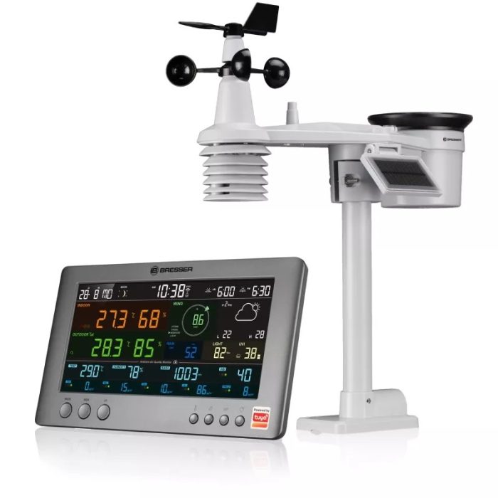 BRESSER Professional Tuya Smart Weather Station with 7-in-1 Sensor